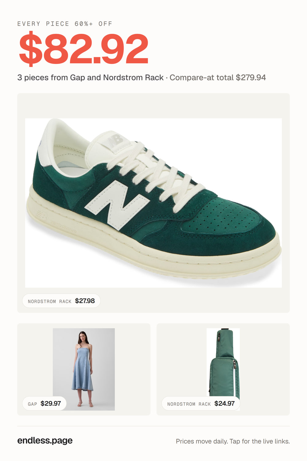 Fall outfit ideas for women under $100 · every piece 60%+ off, green look