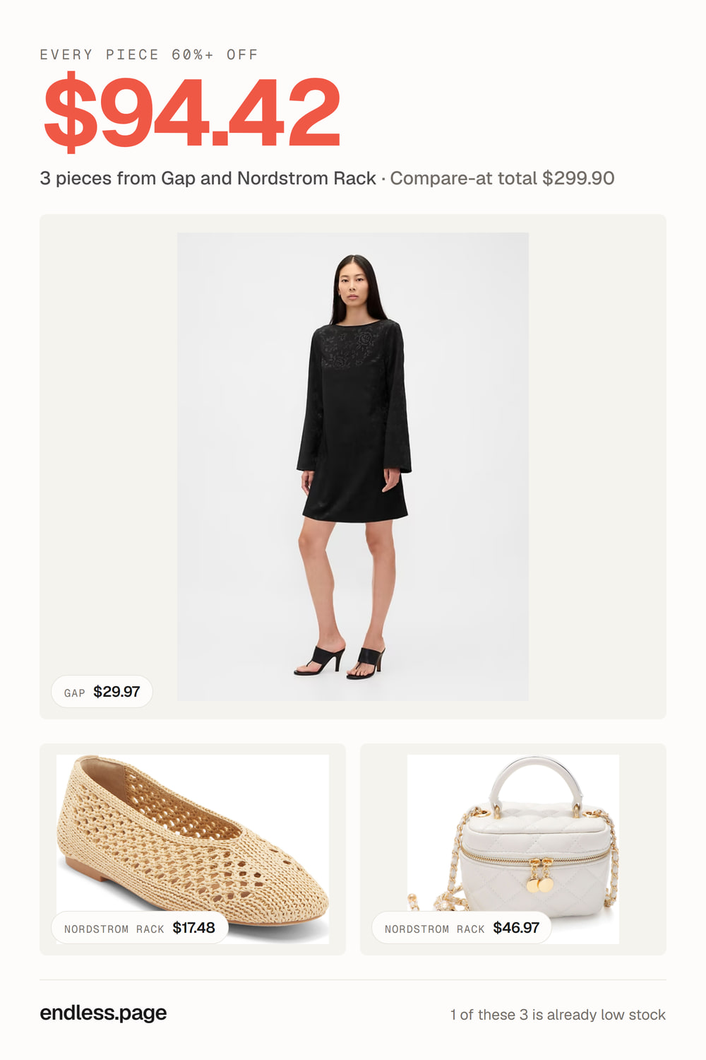 Fall outfit ideas for women under $100 · every piece 60%+ off, neutral look